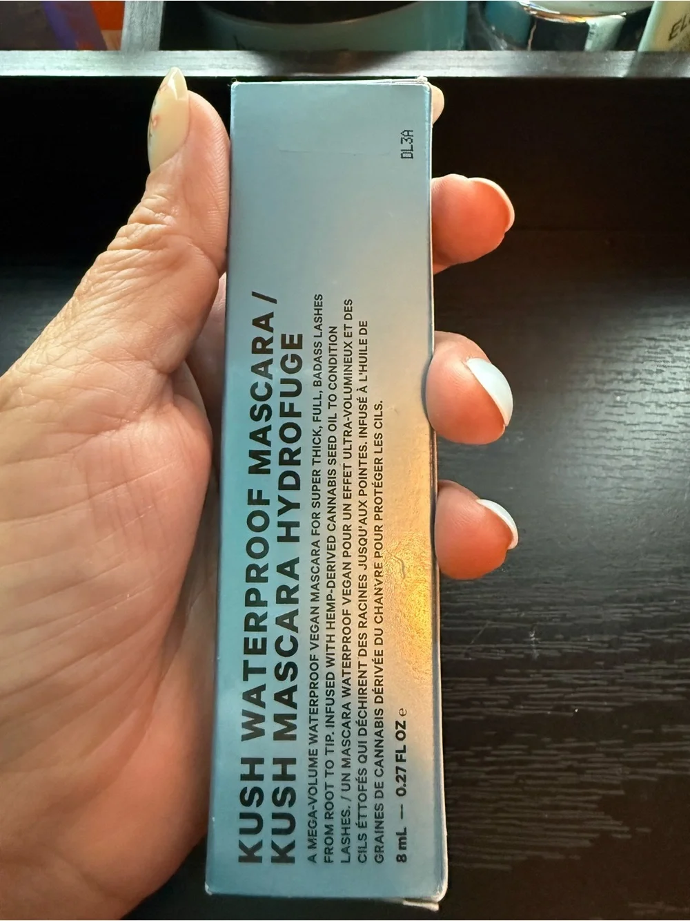 MILK MAKEUP KUSH Waterproof Vegan Volumizing Mascara Black 0.27 fl oz 6M
